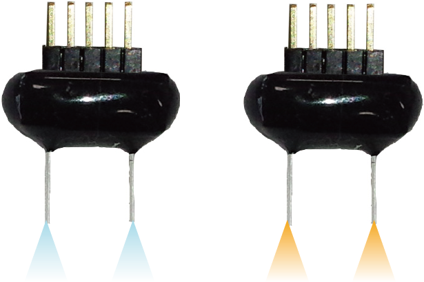 Bilateral two color LED cannula model: TeleLCDT Bilateral two color LED cannula model: TeleLCDT